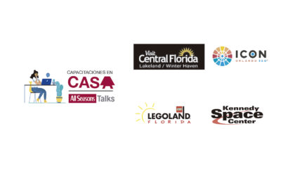 NOS CAPACITAMOS JUNTO A VISIT CENTRAL FLORIDA, LEGOLAND, ICON PARK Y KENNEDY SPACE CENTER, INSCRIBITE 💻