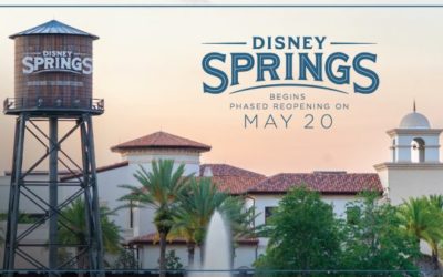 DISNEY SPRINGS ANUNCIA FECHA DE REAPERTURA 😍