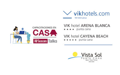 NOS CAPACITAMOS SOBRE REPÚBLICA DOMINICANA JUNTO A HOTELES VIK, INSCRIBITE 💻