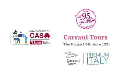 NOS CAPACITAMOS JUNTO A CARRANI TOURS SOBRE SUS NUEVOS PRODUCTOS “RENACIMIENTO ITALIANO”, INSCRIBITE, 💻