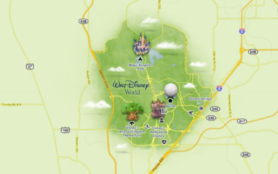 WALT DISNEY WORLD RESORT presenta su Mapa Interactivo de los Parques Temáticos