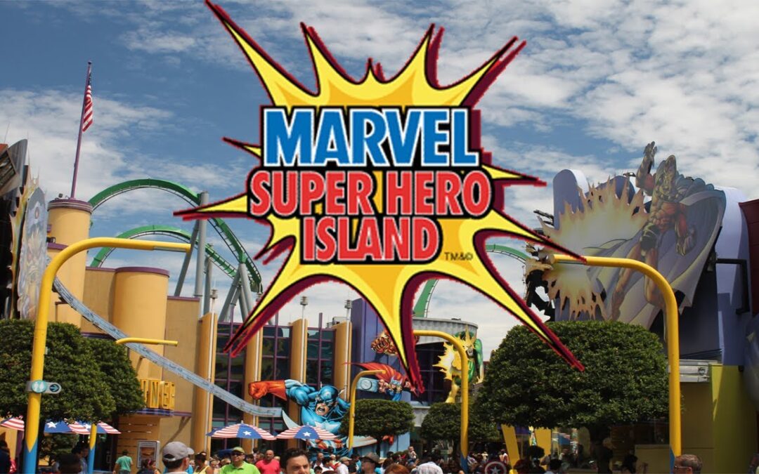 Marvel Super Hero Island de Universal Orlando’s Islands of Adventure.