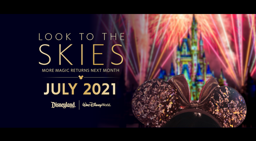 Espectaculares de fuegos artificiales están de vuelta en los parques de Disney este verano